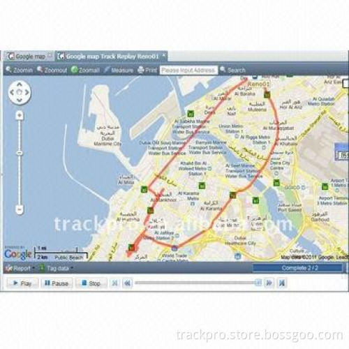 Software GPS Tracking System for Person Vehicle Motorcycle